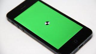 Green Screen Smart Phone - Tracker Markers Stock Video Footage