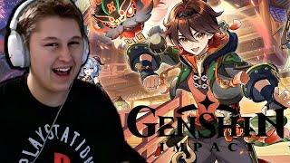 NEW Player Reacts to Every GENSHIN IMPACT Version Trailer 1-4.4