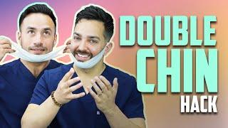 ELIMINATE DOUBLE CHINS with this hack? | Doctorly Reviews Viral Skincare Products