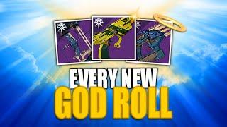 EVERY God Roll You Should Get in Act 2 (Destiny 2 Heresy)