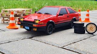 DRIFT for $49 ... Budget Toyota Trueno or LDRC LD-A86P 2WD review