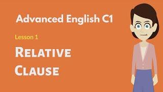 Advanced English Conversation #1 Relative Clause