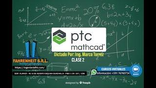 PTC MATHCAD - Básico - Intermedio (PARTE 1)