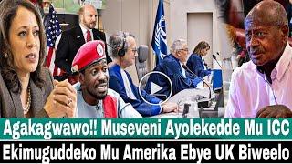 Agakagwawo!! Museveni Ayolekedde Mu ICC Ekimutuseko Mu Amerika Ebyw UK Biwelo