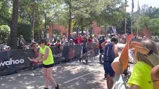 Jared Cordon - Bike-to-Run Transition- The Woodlands TX Ironman Triathlon 4/22/23