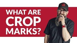 What are printing crop marks? Why crop marks are crucial in print production - Design Basics #04