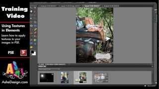 Using Textures in Photoshop Elements (PSE)