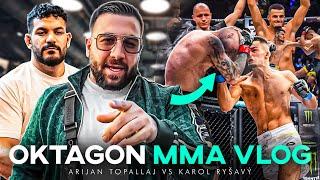 Oktagon MMA VLOG mit @edizderbreite  Arijan Topallaj Blitz K.O  