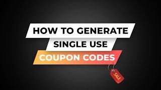 How To Generate Single-Use Coupon Codes In Amazon Seller Central