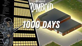 I Survived 1000 Days in Project Zomboid