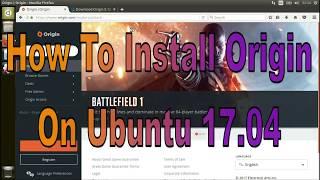 How To Install Origin On Ubuntu 17.04
