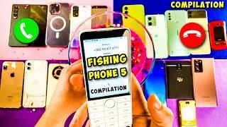 Fishing my Phones Incoming Call Compilation Moto E40N, Z Fold, Xiaomi, Nokia, iPhone, Z Flip, Realme