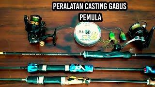 Peralatan casting gabus pemula