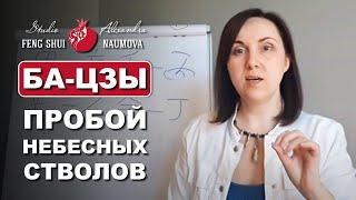 Пробой Небесных Стволов в карте Бацзы | Курс Ба-Цзы | Студия Фэн-Шуй Александры Наумовой