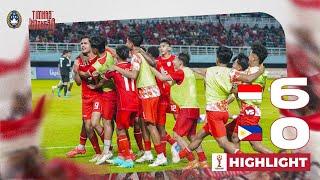 Highlights Indonesia vs Filipina | ASEAN U-19 Boys' Championship 2024