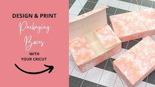 “How To Design & Print Your Own Custom Box In Cricut Design Space” | Cricut DIY