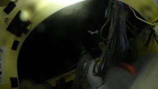 Mid Pacific Storm Footage 65 knot wind 15 second grab