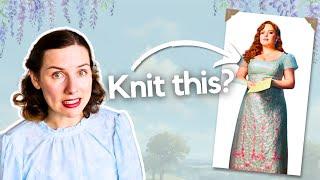 Can I knit a Bridgerton Regency Gown?