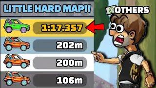 I FINISH LITTLE HARD MAP  IN COMMUNITY SHOWCASE - Hill Climb Racing 2