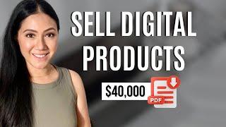 How To Sell Digital Products Online (Using Canva), Step By Step Tutorial