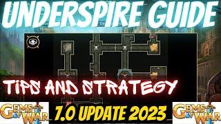 Gems of War UNDERSPIRE GUIDE 7.0 Update | Tips & strategy what I know so far! Which boss to lantern?