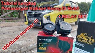 Cara Mudah Pasang Klakson Keong + Relay Set Dr D Fischer Murah Meriah !!!