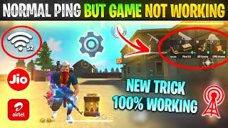 Free Fire Normal Ping But Game Not Working | FF Normal Ping Not Working | Free Fire Network Problem