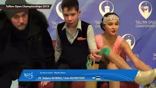 Tatjana Bunina/Ivan Kuznetsov Tallinn Open Championships 2019 RD