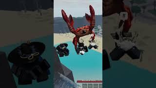 The Crab Jumpscared Us! #strongestbattlegrounds #jumpscare #crab