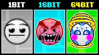 New Custom Geometry Dash Lobotomies V6 but every time with more bits