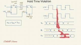 Hold time violation | Static timing analysis 4 | Digital Electronics | VLSI Interview