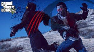 GTA 5 - Vampire VS Werewolf | Epic Death Battle!