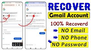 how to recover gmail password without recovery email and phone number | how to recover gmail account