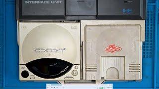 Repair/Restoration: NEC PC Engine, CD-Rom, Interface and an unboxing...