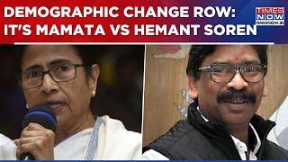 Hemant Soren Questions Mamata Over Demographic Change In West Bengal; Crack In I.N.D.IA Alliance?