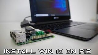 How to install Windows 10 WoA (not iot) on raspberry pi 3