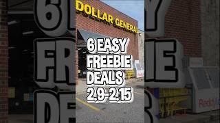 6 EASY DOLLAR GENERAL DEALS: FREEBIE 2.9-2.15