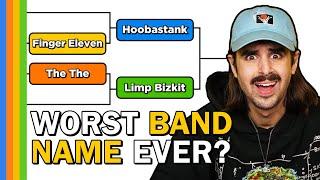 Worst Band Names Bracket