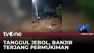 Mengalir Deras! Begini Detik-detik Banjir Bandang di Semarang Akibat Tanggul Jebol | tvOne