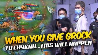 WHEN YOU GIVE GROCK TO CH4KNU...THIS WILL HAPPEN 