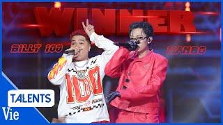 MANBO - Billy 100 kill the beat với WINNER, đốt cháy sân khấu | Rap Việt Live Stage