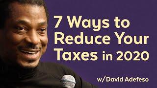 7 Ways to Reduce Your Taxes in 2020