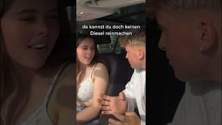 ICH habe das FALSCHE GETANKT #shortvideo #comedy #lustig #freund #prank #shortfeed #couple #funny