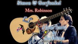 Mrs.  Robinson - Simon & Garfunkel - Acoustic Guitar Lesson (easy)