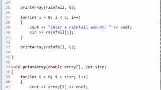 C++ Programming: Passing Arrays to Functions