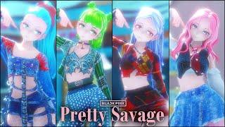 [MMD] BLACKPINK - 'Pretty Savage' [Motion DL]