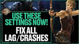 Path of Exile | FIX ALL LAG/CRASHING With These Settings!