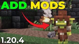 How To Download & Install Mods on Minecraft PC (1.20.4)