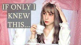 5 things I wish I had known before I started wearing lolita fashion 