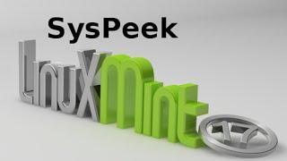 SysPeek Indicator : Monitor CPU, Memory, Disk Usage & Network Traffic In Linux Mint (Ubuntu)